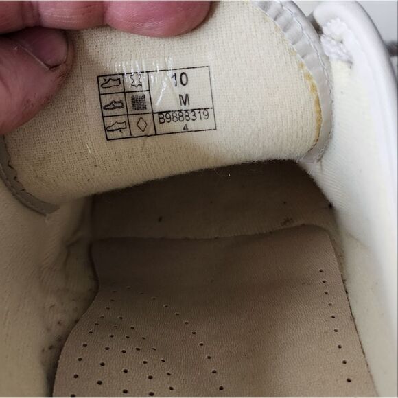 SAS SIESTA Size 10 Beige LEATHER Comfort Shoe Hand Sewn USA Genuine Leather - Picture 4 of 4